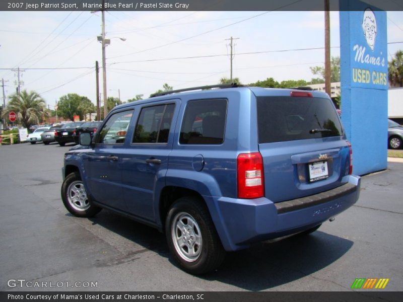 Marine Blue Pearl / Pastel Slate Gray 2007 Jeep Patriot Sport