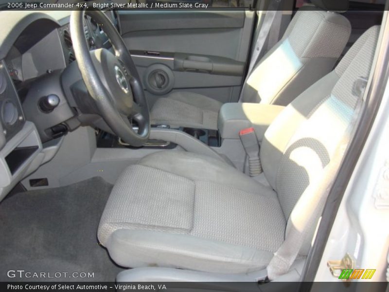 Bright Silver Metallic / Medium Slate Gray 2006 Jeep Commander 4x4
