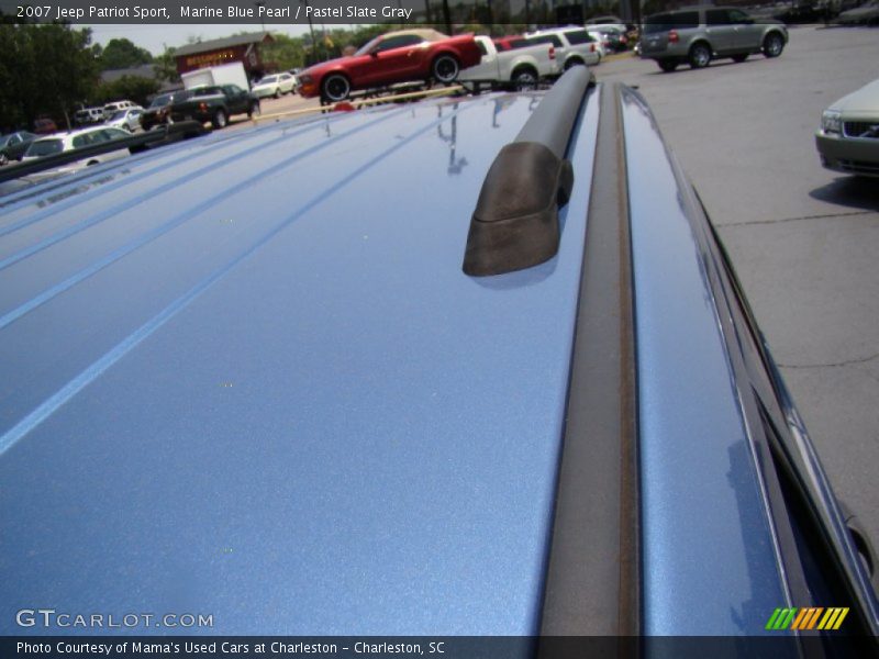 Marine Blue Pearl / Pastel Slate Gray 2007 Jeep Patriot Sport