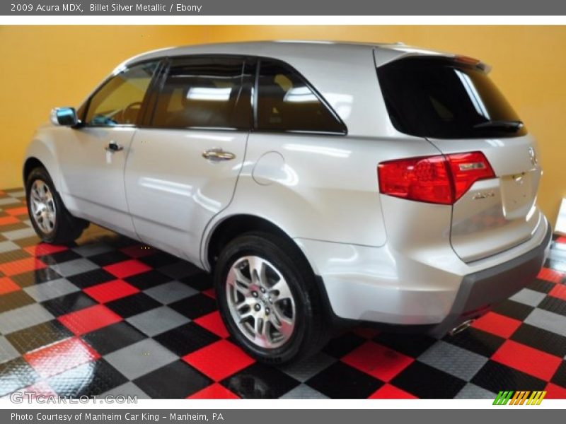 Billet Silver Metallic / Ebony 2009 Acura MDX