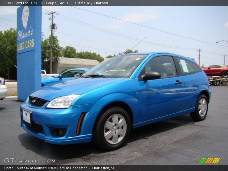 Front 3/4 View of 2007 Focus ZX3 SE Coupe