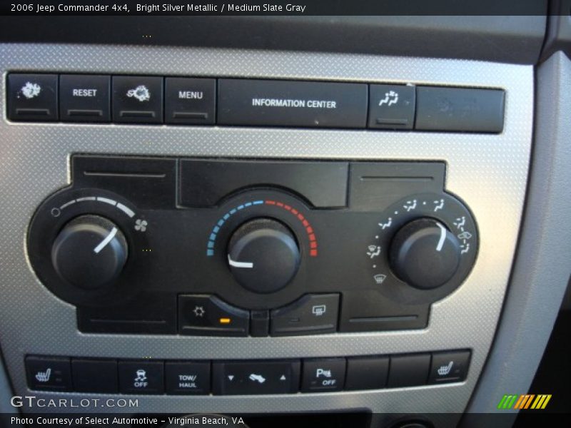 Bright Silver Metallic / Medium Slate Gray 2006 Jeep Commander 4x4