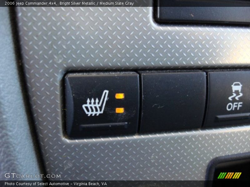 Bright Silver Metallic / Medium Slate Gray 2006 Jeep Commander 4x4