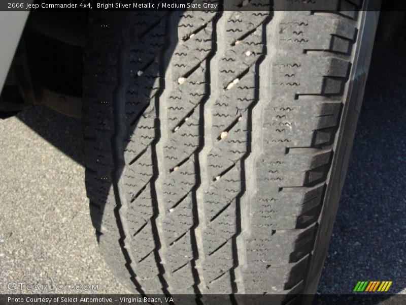 Bright Silver Metallic / Medium Slate Gray 2006 Jeep Commander 4x4
