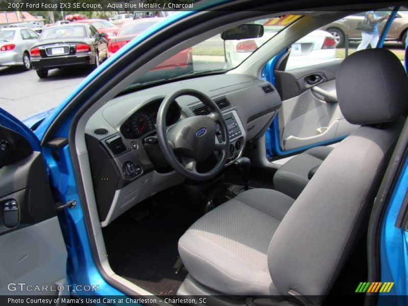  2007 Focus ZX3 SE Coupe Charcoal Interior