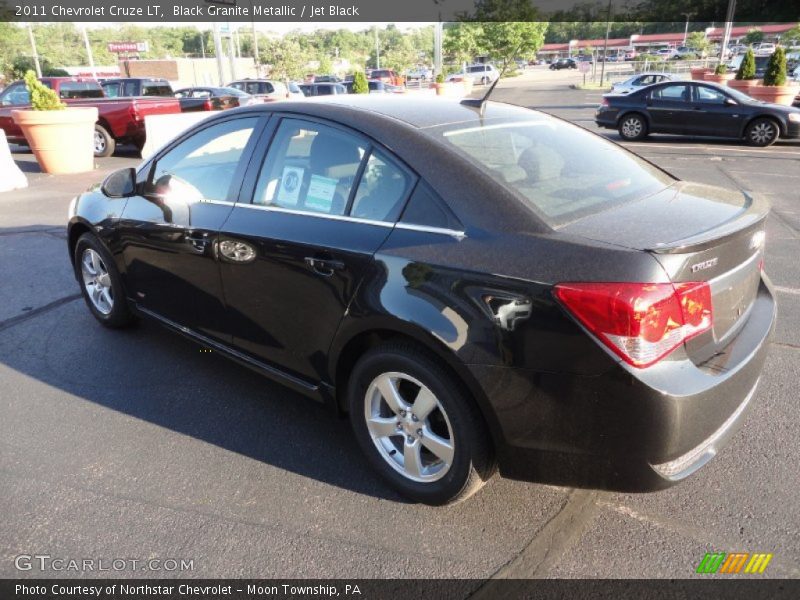Black Granite Metallic / Jet Black 2011 Chevrolet Cruze LT