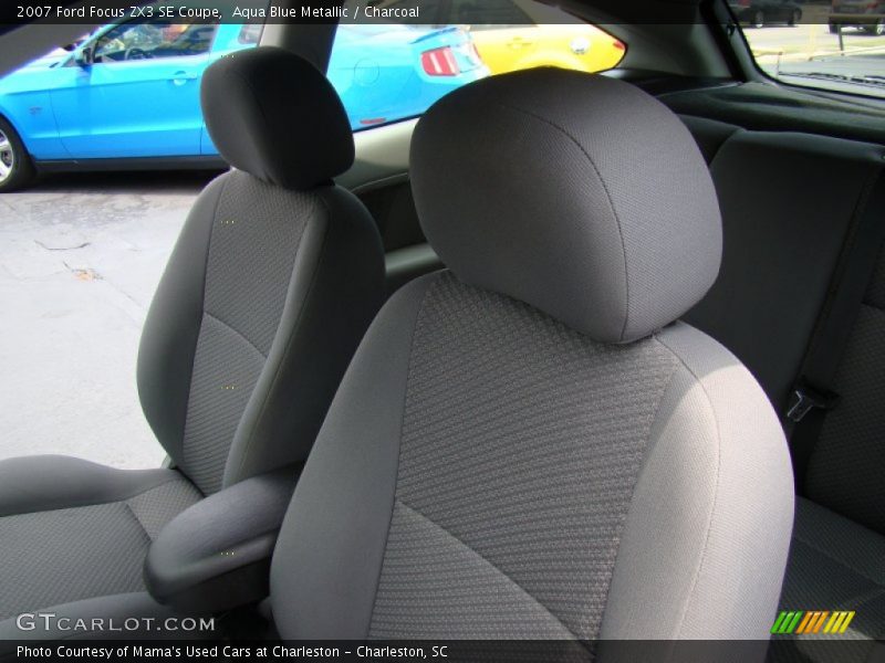 Aqua Blue Metallic / Charcoal 2007 Ford Focus ZX3 SE Coupe