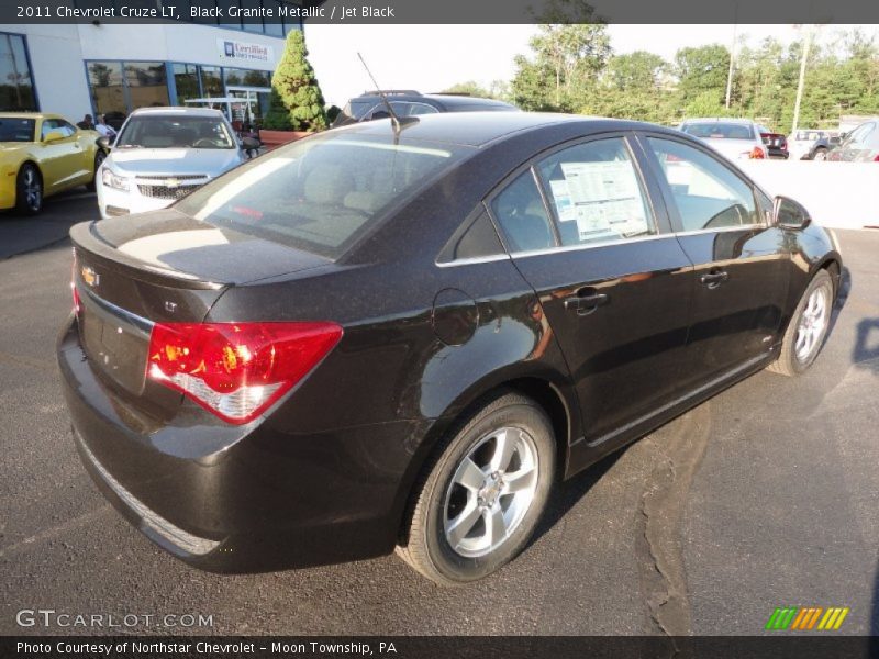 Black Granite Metallic / Jet Black 2011 Chevrolet Cruze LT