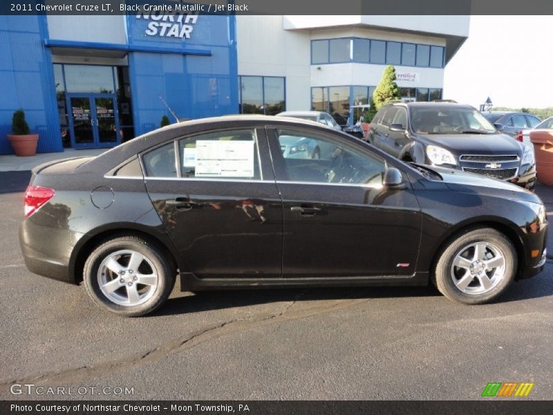 Black Granite Metallic / Jet Black 2011 Chevrolet Cruze LT