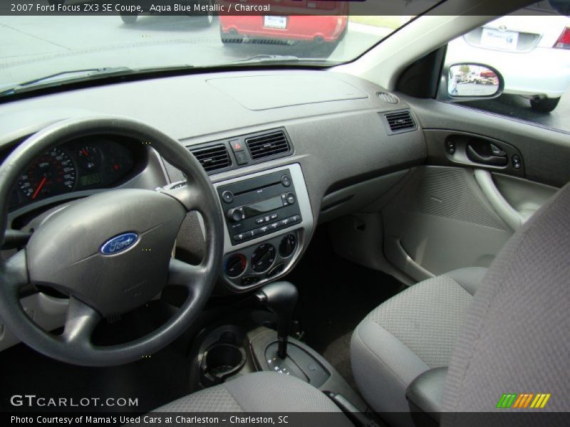 Aqua Blue Metallic / Charcoal 2007 Ford Focus ZX3 SE Coupe