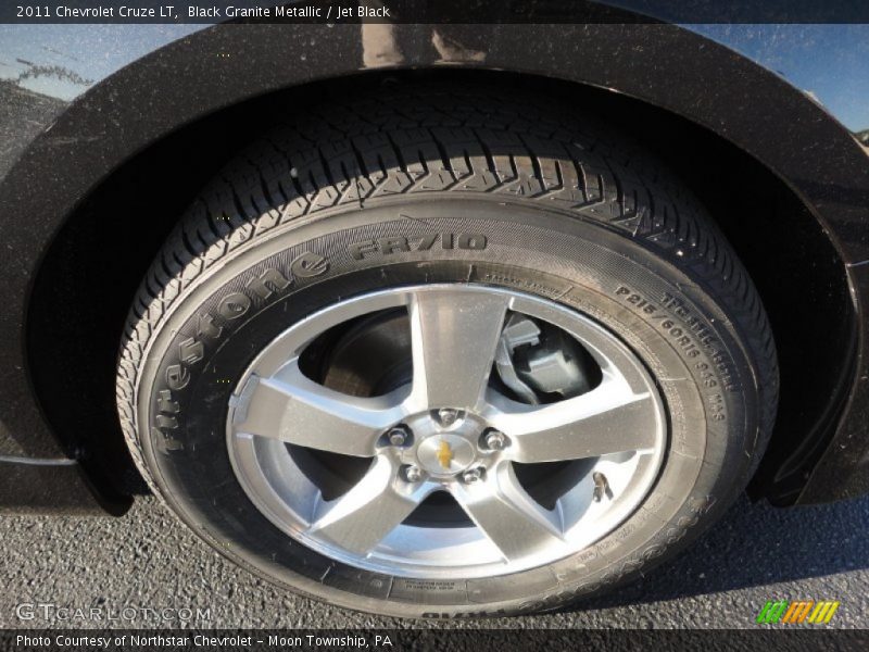 Black Granite Metallic / Jet Black 2011 Chevrolet Cruze LT