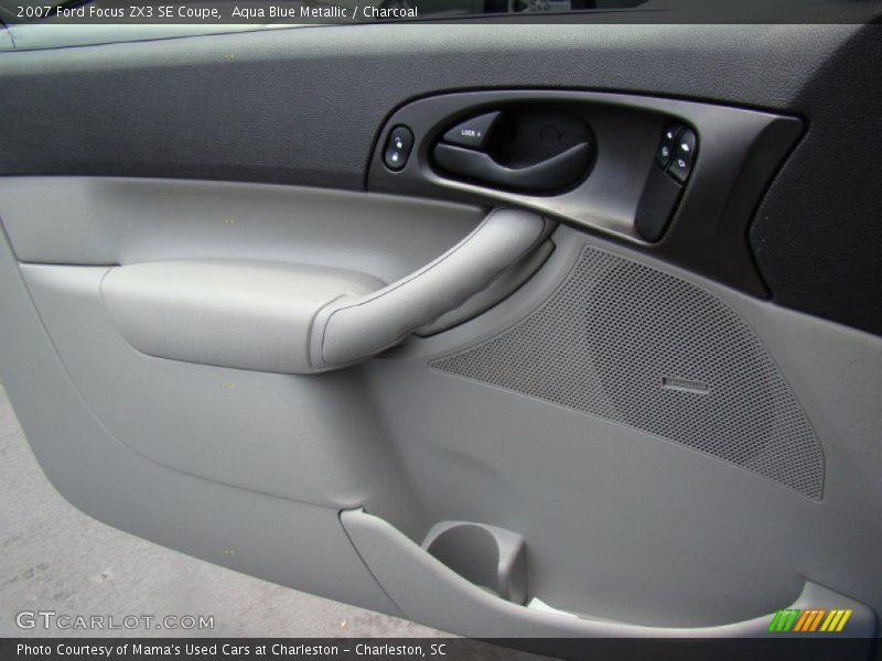 Aqua Blue Metallic / Charcoal 2007 Ford Focus ZX3 SE Coupe