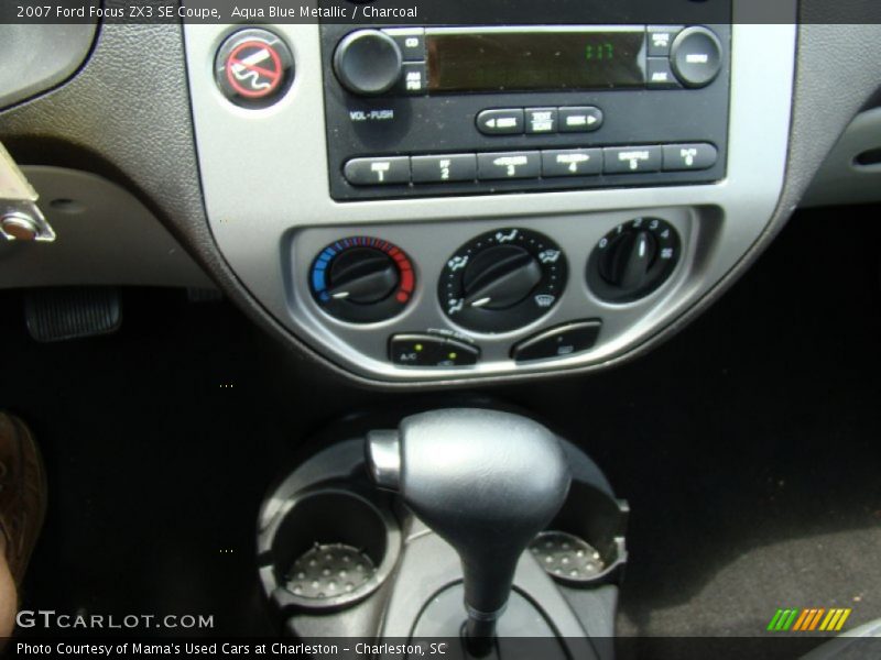 Aqua Blue Metallic / Charcoal 2007 Ford Focus ZX3 SE Coupe