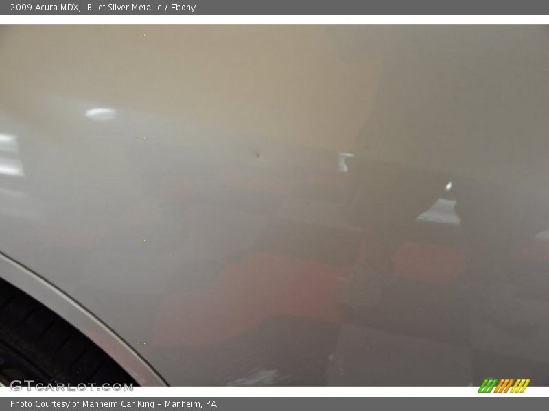 Billet Silver Metallic / Ebony 2009 Acura MDX