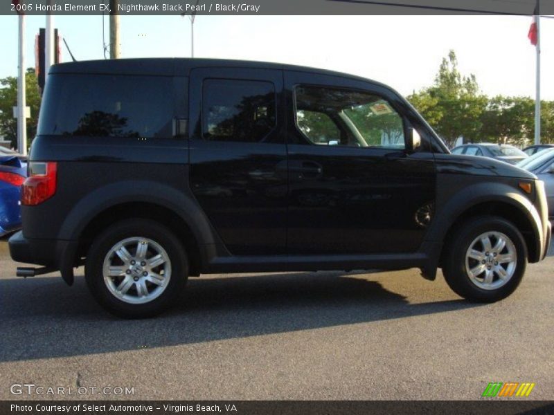 Nighthawk Black Pearl / Black/Gray 2006 Honda Element EX