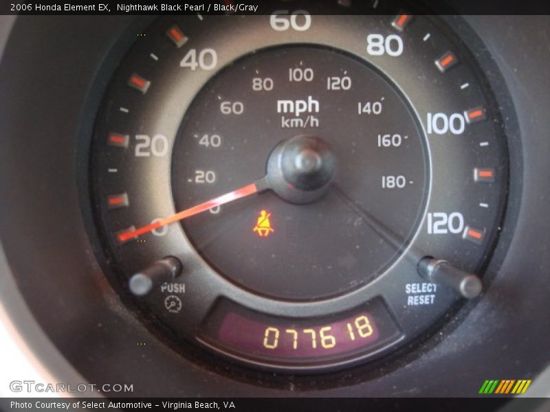 Nighthawk Black Pearl / Black/Gray 2006 Honda Element EX
