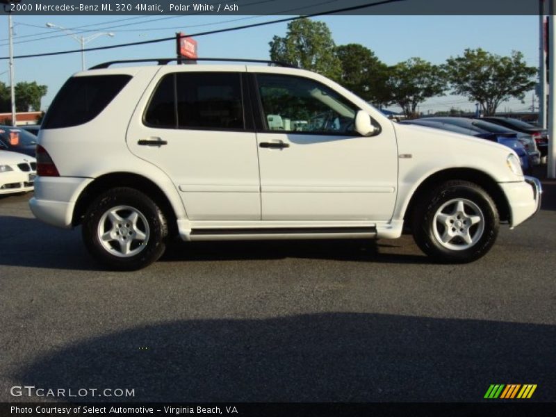 Polar White / Ash 2000 Mercedes-Benz ML 320 4Matic