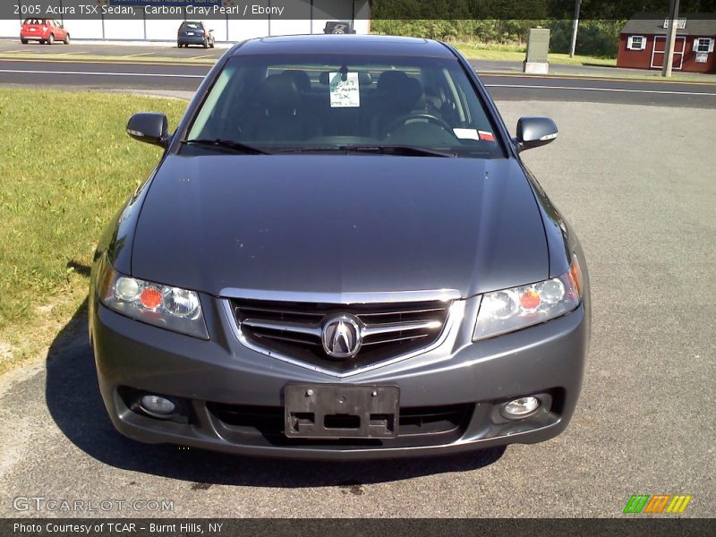 Carbon Gray Pearl / Ebony 2005 Acura TSX Sedan