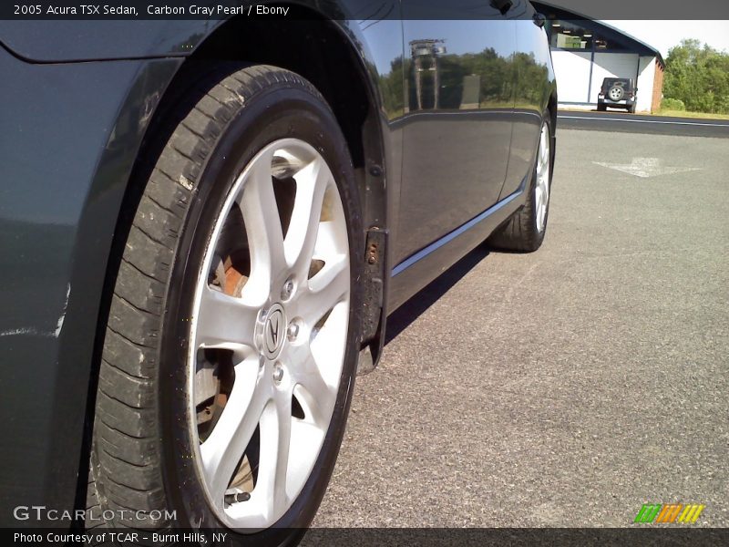 Carbon Gray Pearl / Ebony 2005 Acura TSX Sedan