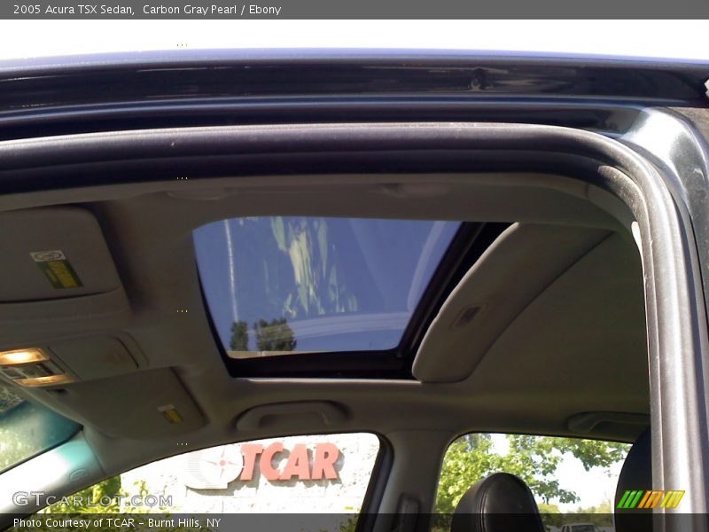 Carbon Gray Pearl / Ebony 2005 Acura TSX Sedan
