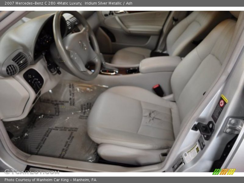 Iridium Silver Metallic / Ash 2007 Mercedes-Benz C 280 4Matic Luxury