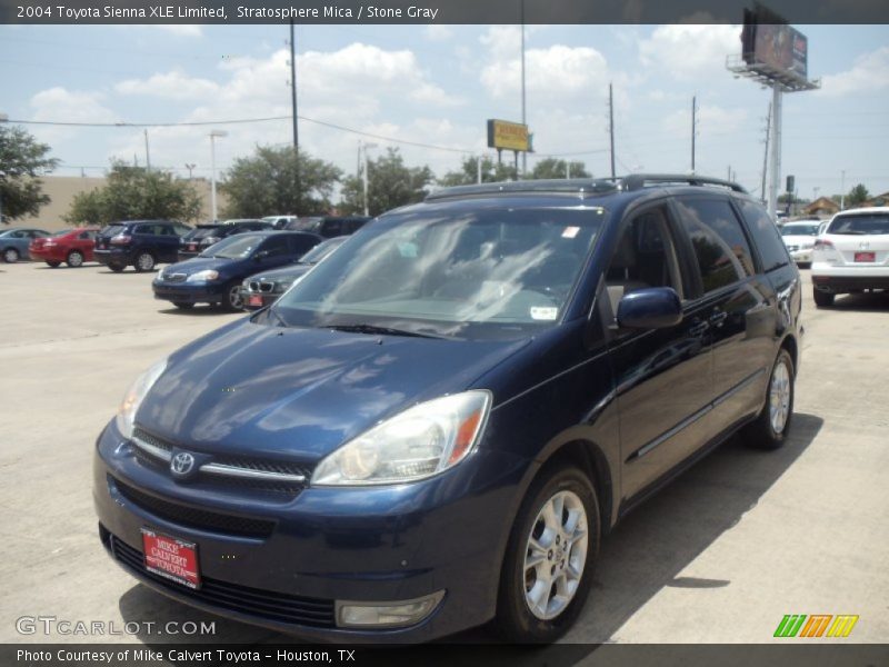 Stratosphere Mica / Stone Gray 2004 Toyota Sienna XLE Limited