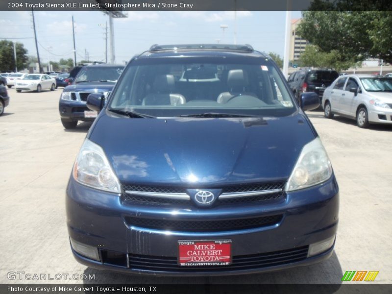 Stratosphere Mica / Stone Gray 2004 Toyota Sienna XLE Limited