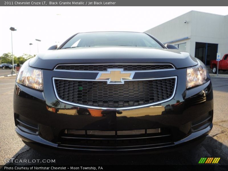 Black Granite Metallic / Jet Black Leather 2011 Chevrolet Cruze LT