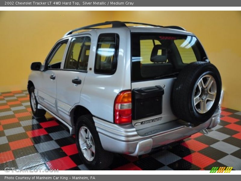Silver Metallic / Medium Gray 2002 Chevrolet Tracker LT 4WD Hard Top