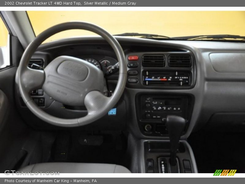 Dashboard of 2002 Tracker LT 4WD Hard Top