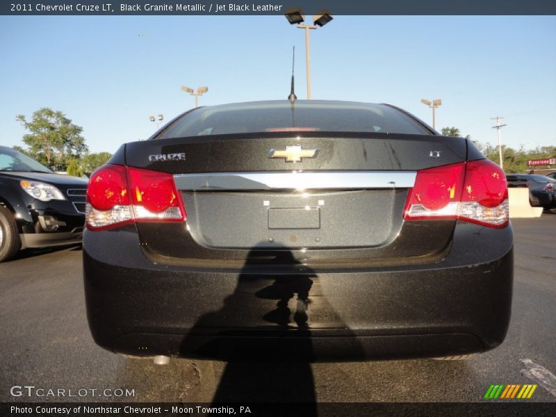 Black Granite Metallic / Jet Black Leather 2011 Chevrolet Cruze LT