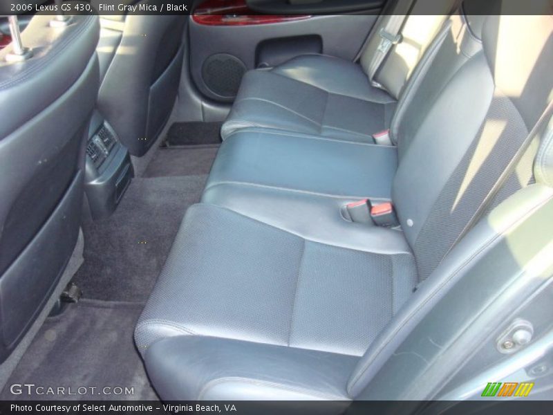 Flint Gray Mica / Black 2006 Lexus GS 430