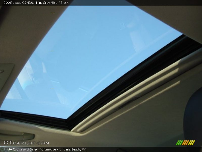 Flint Gray Mica / Black 2006 Lexus GS 430