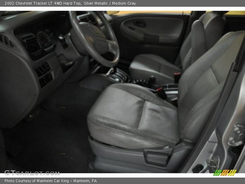  2002 Tracker LT 4WD Hard Top Medium Gray Interior