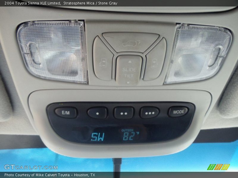 Stratosphere Mica / Stone Gray 2004 Toyota Sienna XLE Limited