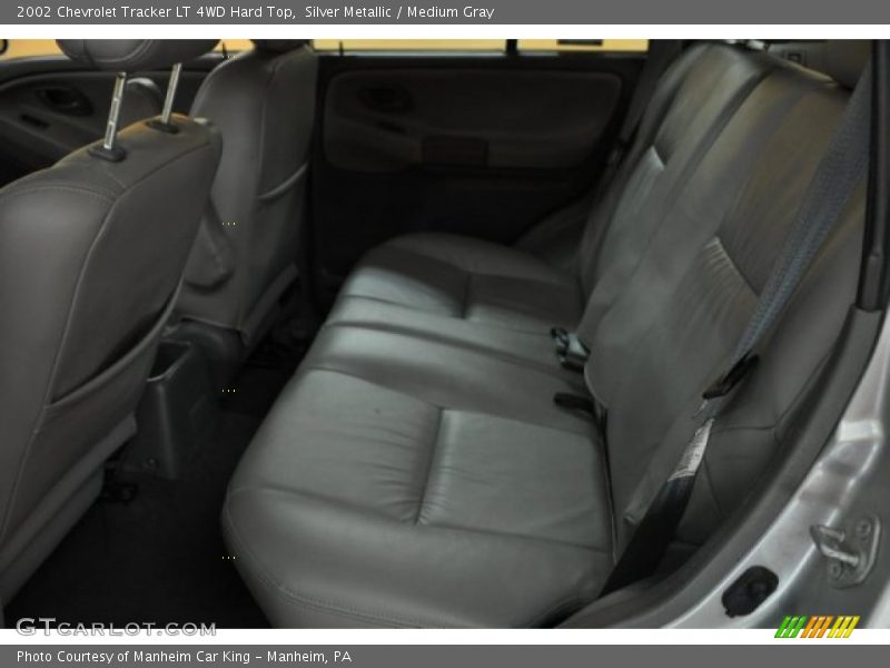  2002 Tracker LT 4WD Hard Top Medium Gray Interior