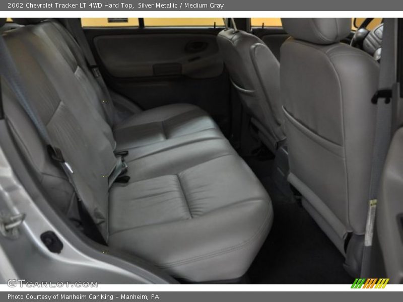 Silver Metallic / Medium Gray 2002 Chevrolet Tracker LT 4WD Hard Top