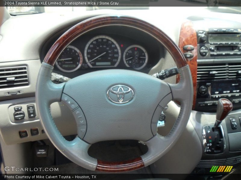 Stratosphere Mica / Stone Gray 2004 Toyota Sienna XLE Limited
