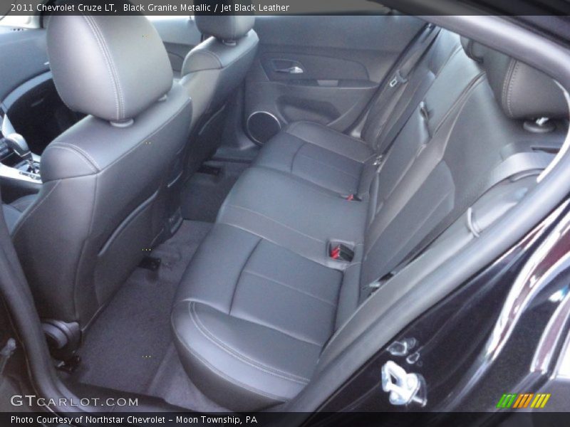 Black Granite Metallic / Jet Black Leather 2011 Chevrolet Cruze LT