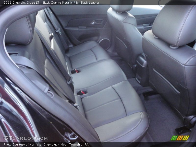 Black Granite Metallic / Jet Black Leather 2011 Chevrolet Cruze LT