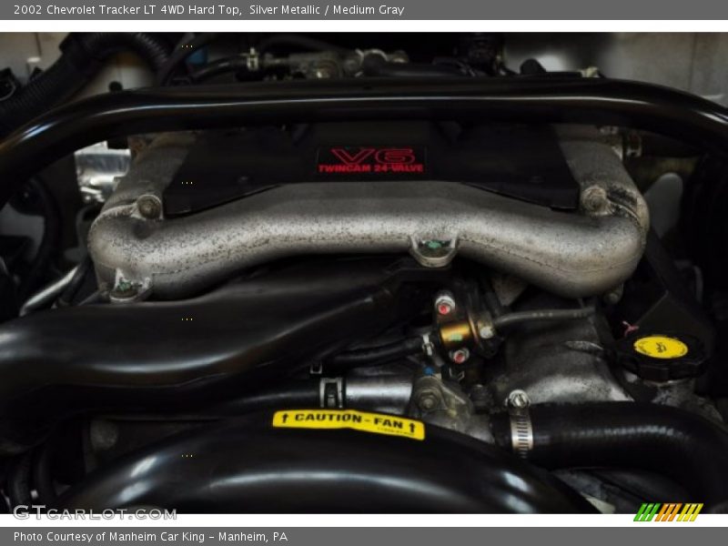 2002 Tracker LT 4WD Hard Top Engine - 2.5 Liter DOHC 24-Valve V6