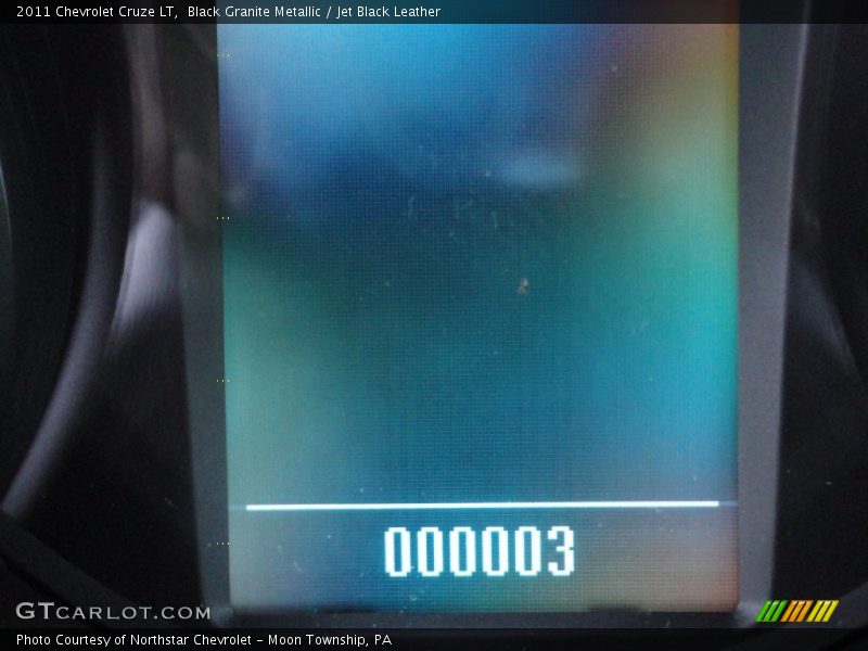 Black Granite Metallic / Jet Black Leather 2011 Chevrolet Cruze LT