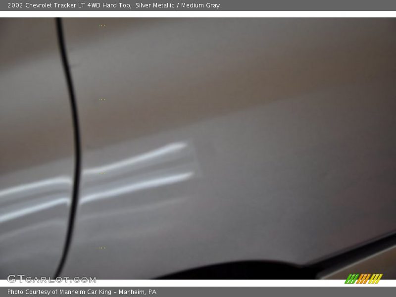 Silver Metallic / Medium Gray 2002 Chevrolet Tracker LT 4WD Hard Top