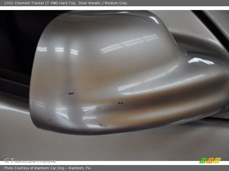 Silver Metallic / Medium Gray 2002 Chevrolet Tracker LT 4WD Hard Top