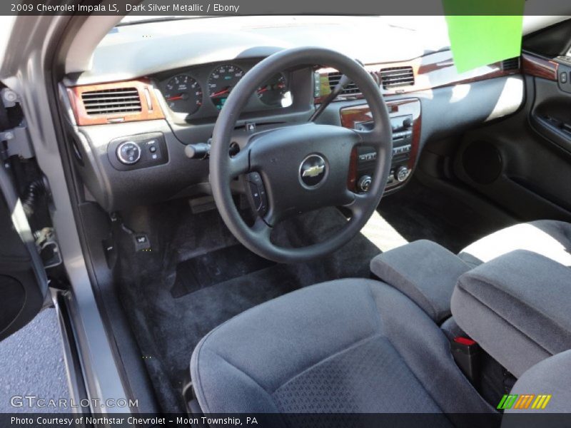 Ebony Interior - 2009 Impala LS 