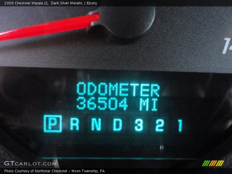 Dark Silver Metallic / Ebony 2009 Chevrolet Impala LS