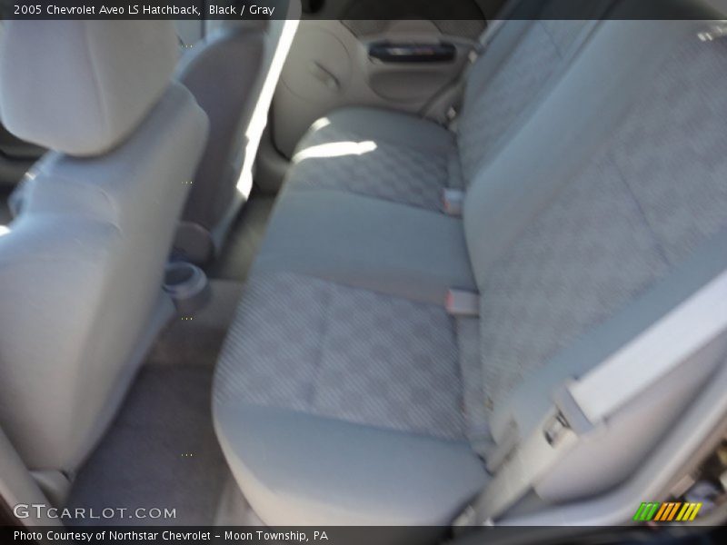 Black / Gray 2005 Chevrolet Aveo LS Hatchback