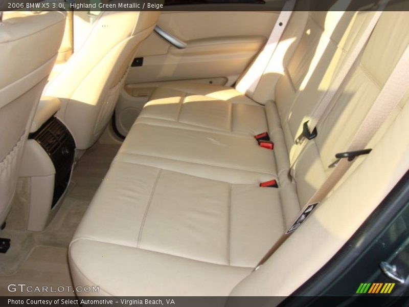 Highland Green Metallic / Beige 2006 BMW X5 3.0i