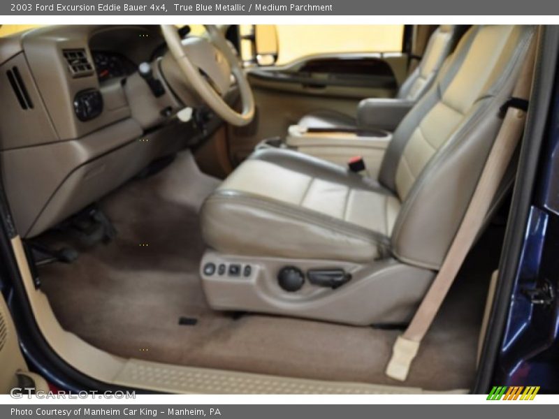 True Blue Metallic / Medium Parchment 2003 Ford Excursion Eddie Bauer 4x4