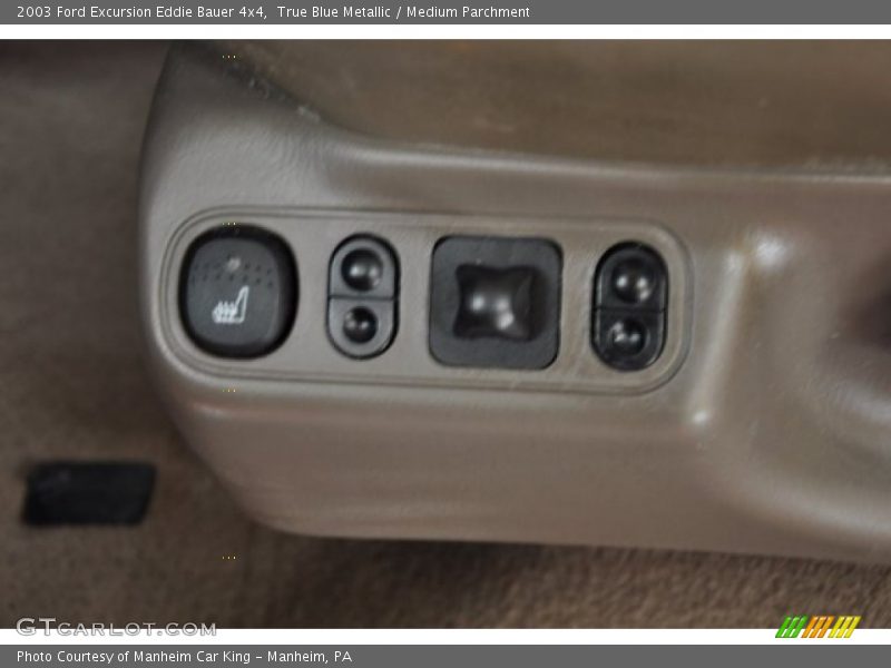 True Blue Metallic / Medium Parchment 2003 Ford Excursion Eddie Bauer 4x4